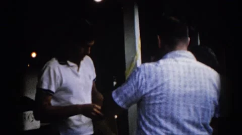 1962: a family is seen going on a trip with a small child CHICAGOLAND AREA Stock Footage