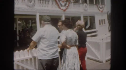 1962: independence day SAN PEDRO, CALIFORNIA Stock Footage