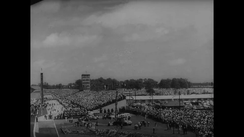 1962-Indianapolis 500 / Car Racing / USA / 1962 Stock Footage