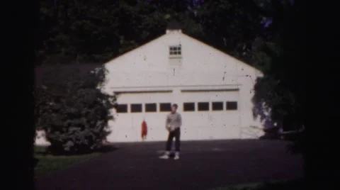1962: a residential area is seen HAGERSTOWN, MARYLAND Stock Footage