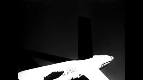 1962 - The U.S. Armys second generation of solid fuel missiles and the RVA-10 Video stock 79531658