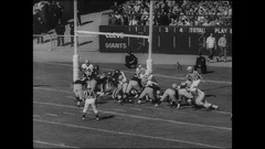 1958-Chicago Cardinals-Cleveland Browns , Stock Video