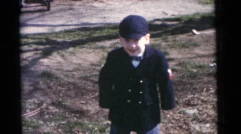 1963: a child is seen CAMDEN, NEW JERSEY Stock Footage