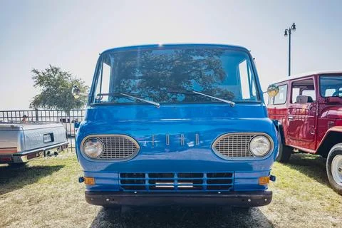 1963 Ford Econoline Panel Van Stock Photos