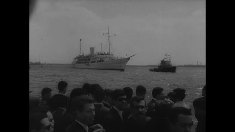 1963-Gamal Abdel Nasser / Ahmed Ben Bella / Algeria / 1963 Stock Footage