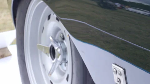 1963 Lightweight Jaguar E-Type Stock-Footage 156583673