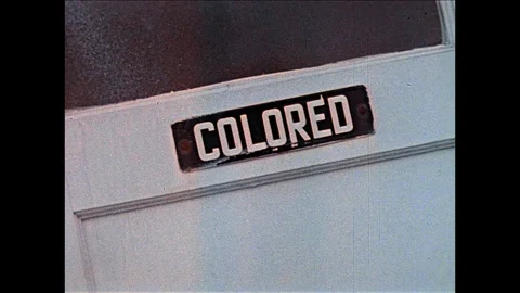 1963-Racial Segregation / Tuscaloosa / USA / 1963 Stock Footage