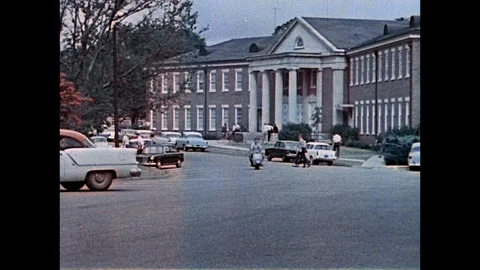 1963-Racial Segregation / Tuscaloosa / USA / 1963 Stock Footage