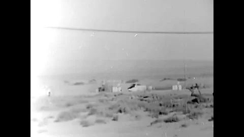 1963 - A seat ejection, a capsule ejection and a ballistic missile impact test Video stock 79451700