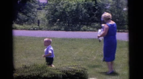 1963: a woman is seen posing CAMDEN, NEW JERSEY Stock Footage