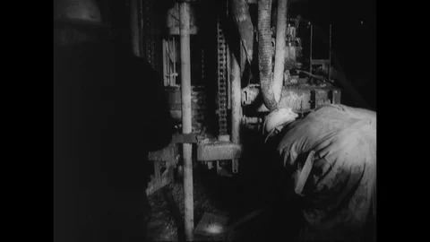 1963-Wunder von Lengede / Mining Accident / Germany / 1963 Stock Footage