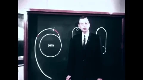 1964 - The assistant program director of Atlas engineering outlines a new plan Video stock 83422234