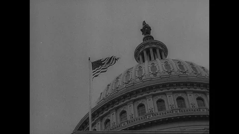 1964-Civil Rights Act of 1964 / Civil Rights Movement / USA / Jul 2, 1964 Stock Footage