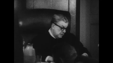 1964-Jack Ruby / Condamnation / Kennedy Murder / USA / 1964 Stock Footage 77974433