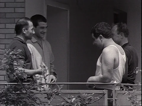 1965-Contract Worker / GDR / Germany / 1960-1969 Stock Footage