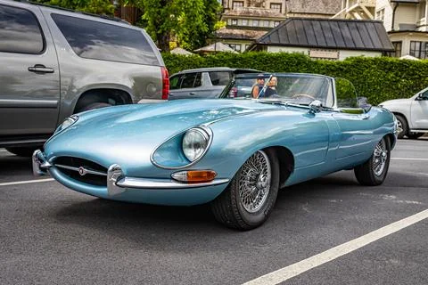 1965 Jaguar E Type Series 1 4.2 Roadster Stock Photos