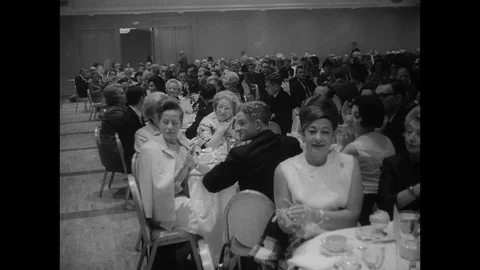 1965-Variety Club / Award Ceremony / San Francisco / USA / 1965 Stock Footage