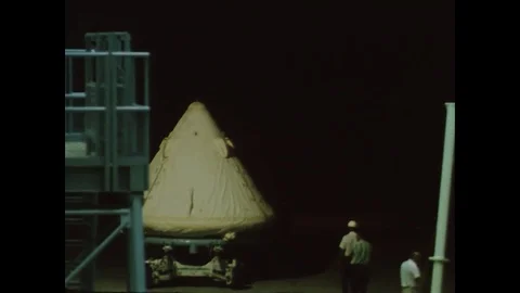 1966-Apollo 1 / Earth Landing System / USA / Aug 29, 1966 Video stock 77892824