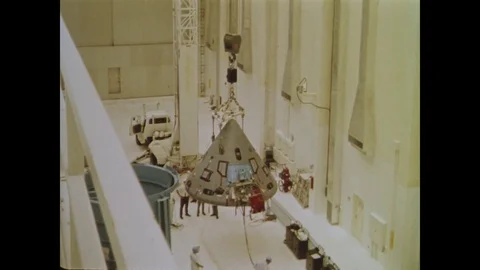 1966-Apollo 1 / Earth Landing System / USA / Aug 29, 1966 Stock Footage
