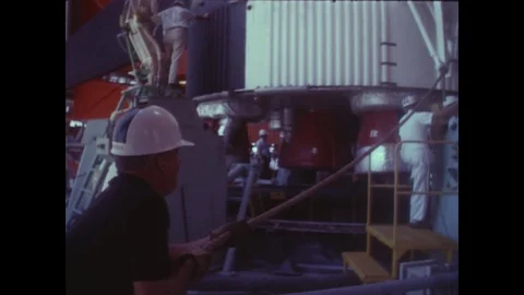 1966-Apollo 1 / Saturn IB / USA / Aug 29, 1966 Stock Footage 77892801