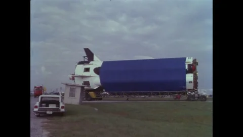 1966-Apollo 1 / Saturn IB / USA / Aug 29, 1966 Stock Footage 77892808