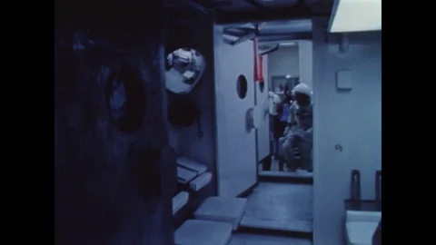 1966-Apollo 1 / Spaceman / Space Capsule / Test / Oct 18, 1966 Stock Footage 77893110