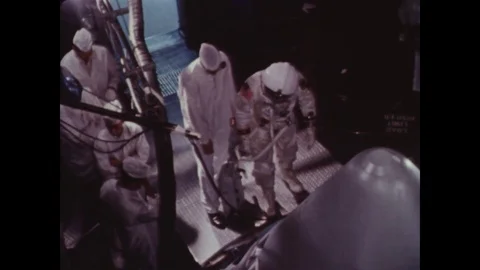 1966-Apollo 1 / Test / Oct 18, 1966 Stock Footage