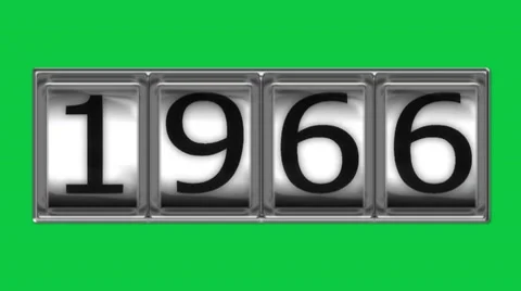 1966 on billboard Stock Footage 10599090