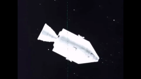 1966 - The director of Apollo 4's flight describes the plan for re-entry and Stock Footage 99060946