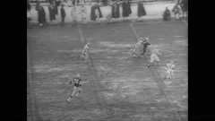 1960-Cleveland Browns-Philadelphia Eagle, Stock Video