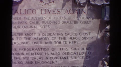 1966: an inscription is seen CALIFORNIA Stock Footage