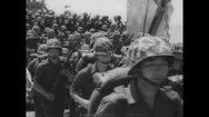 1966-Vietnam War / Transportation Of Troops / Republic Of Korea Armed Forces / Stock Footage