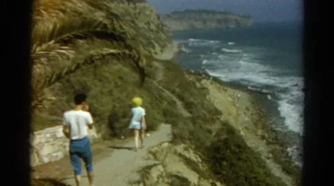 1966: water area is seen CALIFORNIA Stock Footage