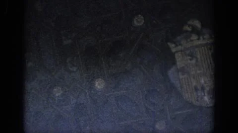 1966:SPAIN. An Old Aztec Structure Surrounded By Beautiful Green Palm Trees Fotos de archivo