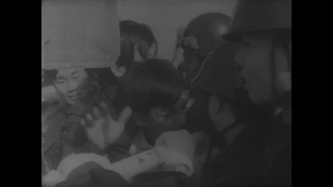 1967-Anti Vietnam Demonstration / Tokyo / Japan / 1967 Stock Footage