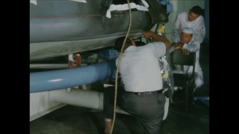 1967-Apollo 1 / Accident / Commando Module / Examination / 1967 Stock Footage 77891762