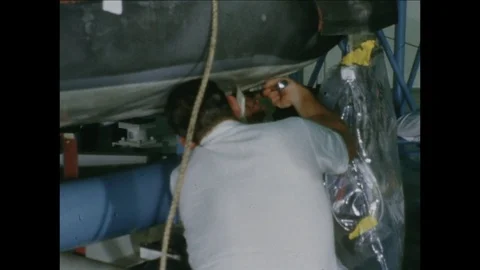 1967-Apollo 1 / Accident / Commando Module / Examination / 1967 Stock Footage 77891764