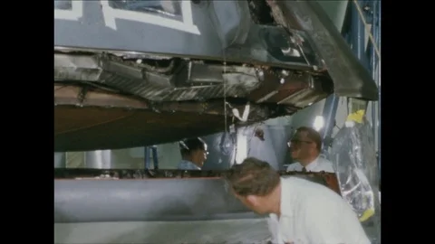 1967-Apollo 1 / Accident / Commando Module / Examination / 1967 Stock Footage 77891791
