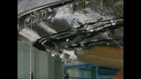 1967-Apollo 1 / Accident / Commando Module / Examination / 1967 Stock Footage 77891803