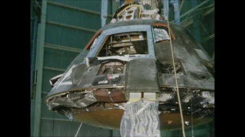 1967-Apollo 1 / Accident / Commando Module / Examination / 1967 Stock Footage 77891805