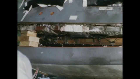 1967-Apollo 1 / Accident / Commando Module / Examination / 1967 Stock Footage 77891834
