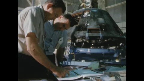 1967-Apollo 1 / Accident / Commando Module / 1967 Stock Footage 77892076