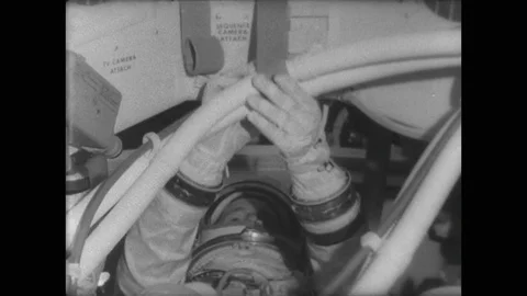 1967-Apollo 1 / Cape Canaveral / USA / 1967 Stock Footage