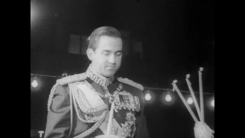 1967-Easter / Constantine II of Greece / Athens / 1967 Stock Footage 77830295