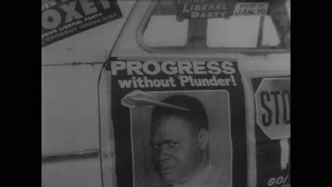 1967 - An election in the Bahamas ends in a deadlock. Stock Footage 166833836