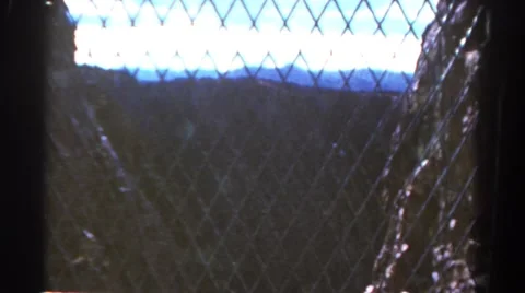 1967: mountain area is seen traveling by road COLORADO Stock Footage