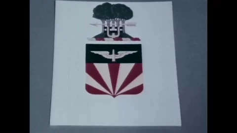 1967 - Protocol for submitting a US Army unit insignia is explained. Stockbeeldmateriaal 93822398