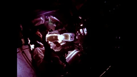 1968-Apollo 7 / Crew / 1968 스톡 동영상 77959378