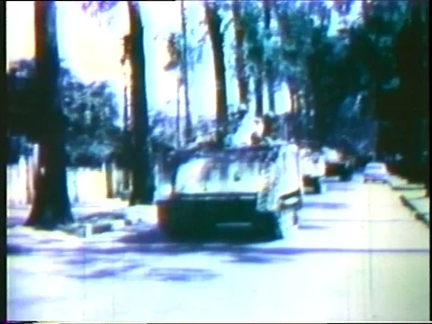 1968-House to House Fighting / Vietnam War / Vietnam / 1968 Stock Footage