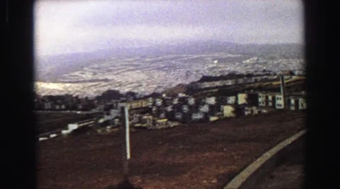 1968: the most beautiful things are seen from above SEATTLE, WASHINGTON Stock Footage